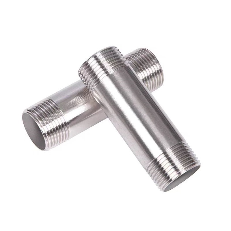 盛京联硕 201不锈钢外丝接头DN65 【2.5寸】长约100mm个