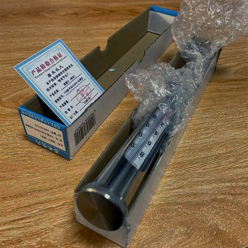 嘉禾长久 温度计(棒式)150度 杆长50MM 个高清大图