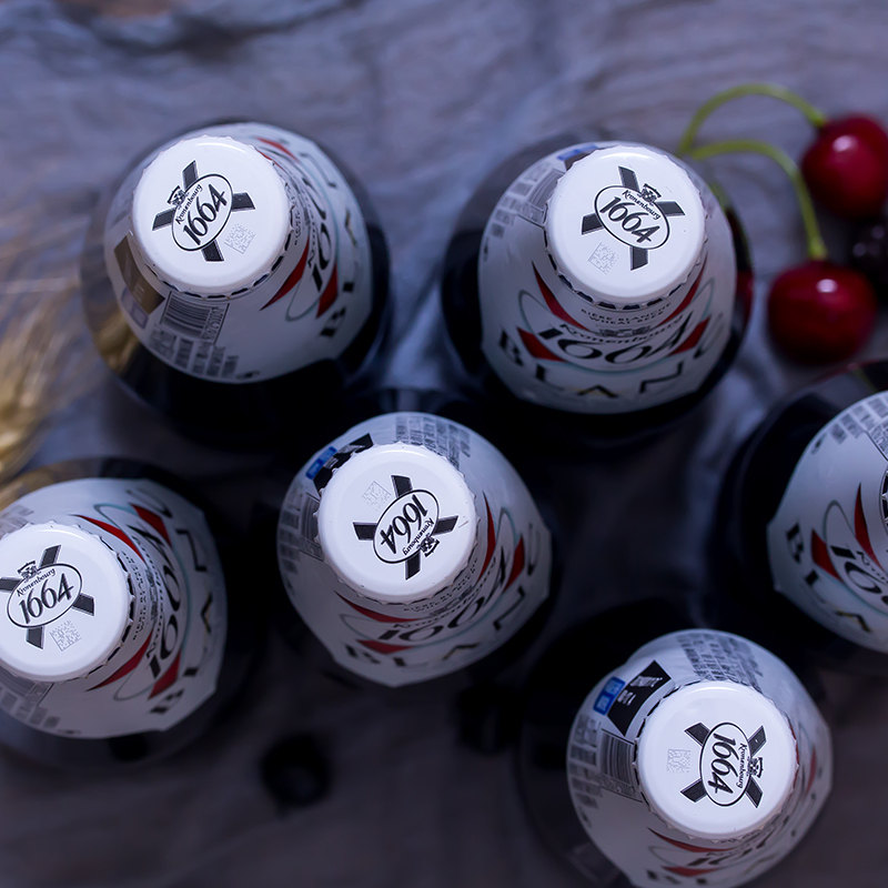 1664白啤酒精酿小麦果味克伦堡凯旋250ml*24瓶整箱装