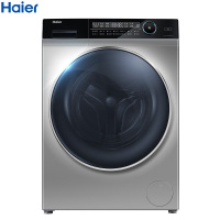 海尔(Haier)10公斤 大容量 直驱变频 滚筒洗衣机 洗烘一体机 全自动家用 超薄EG10014HBD809LSU1