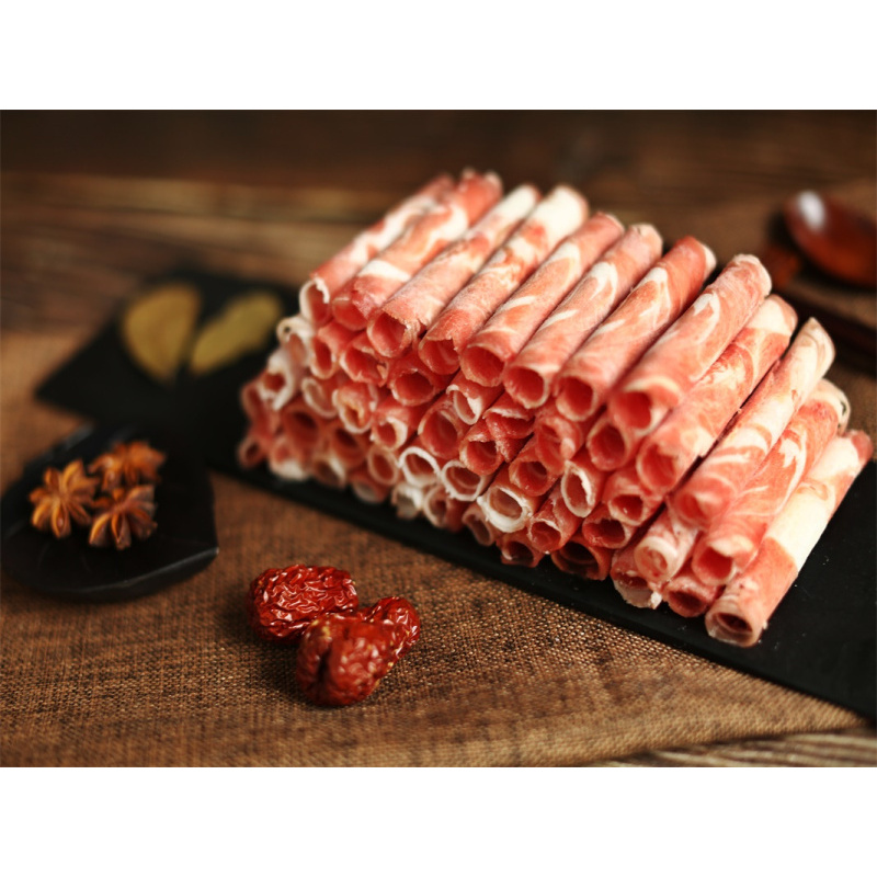 游牧御品 羔羊肉片 200克*3袋 草原羔羊肉 火锅涮锅 肥羊卷 火锅食材 肥羊片