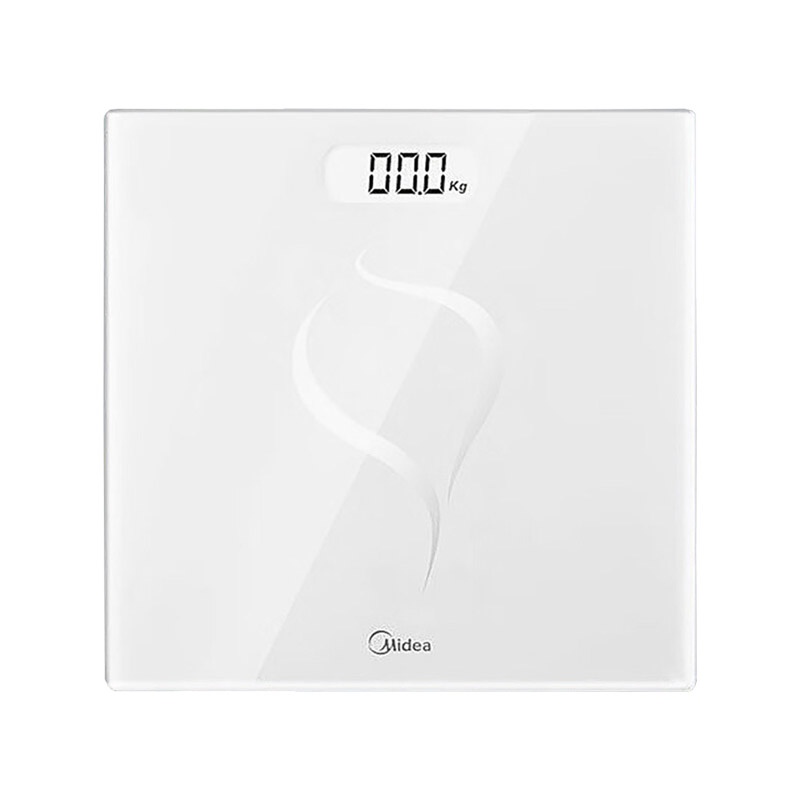 美的电子秤家用健康体重秤Led显示称重秤电池款MO-CW5