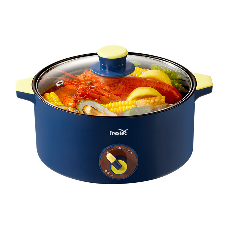 新飞(FRESTEC) 电火锅 3L FTHG-R060 蓝色(单 位:个)