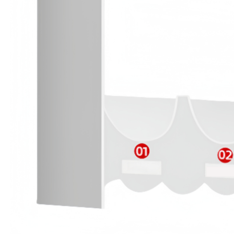豫龙都 安全帽存放架 壁挂式 个高清大图