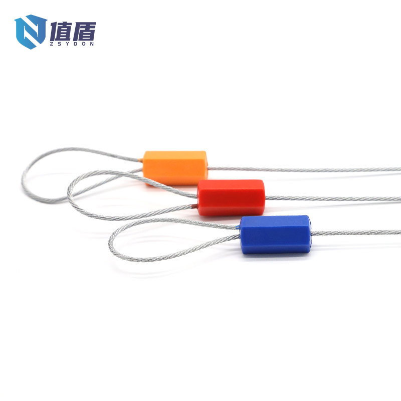 值盾 ZSYDON 一次性钢丝封条 六角抽紧式 30cm 条高清大图
