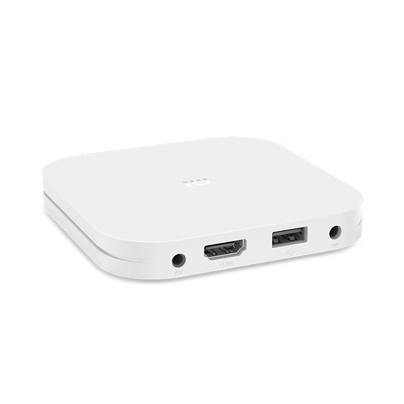 小米(mi)小米盒子4S网络电视机顶盒双频WIFI HDR无线投屏白色