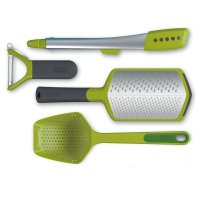 Joseph 刨刀厨具4件礼盒套装滤勺夹削皮擦丝器 JOS-98194