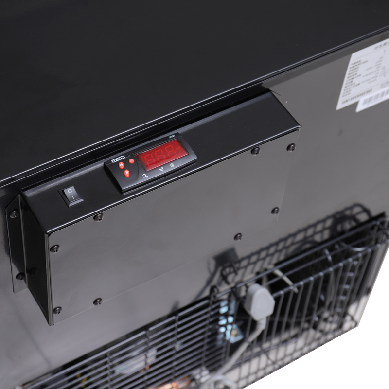 捷盛SD-55 小型迷你冰吧 家用商用立式冷冻展示柜 雪糕冰淇淋展示柜 冰冻榴莲展示柜小冷柜 玻璃门小冰箱展示小冰柜高清大图