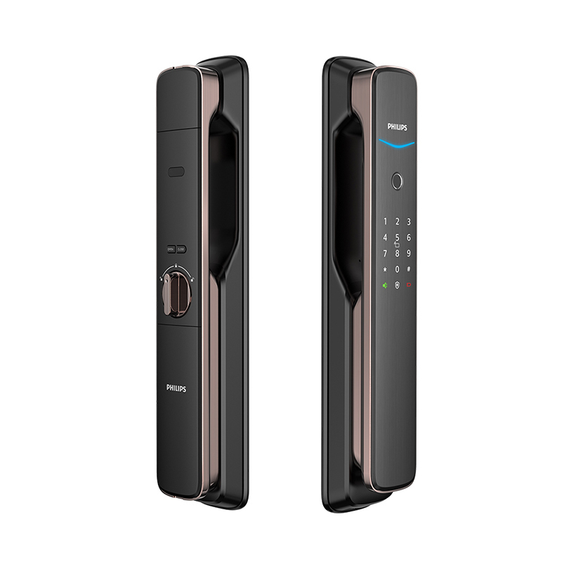 飞利浦(PHILIPS) DDL705E推拉式指纹锁全自动家用防盗门密码锁APP远程智控智能锁