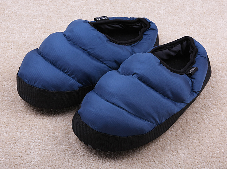 盛世尼曼韩版秋冬季男女居家羽绒棉鞋情侣家居月子鞋高帮保暖软底棉