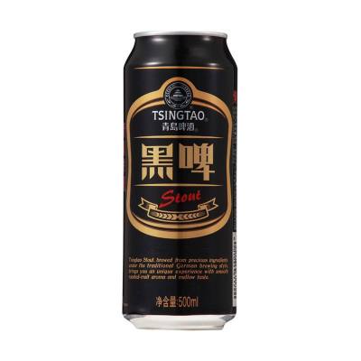 青岛啤酒黑啤听装500ml