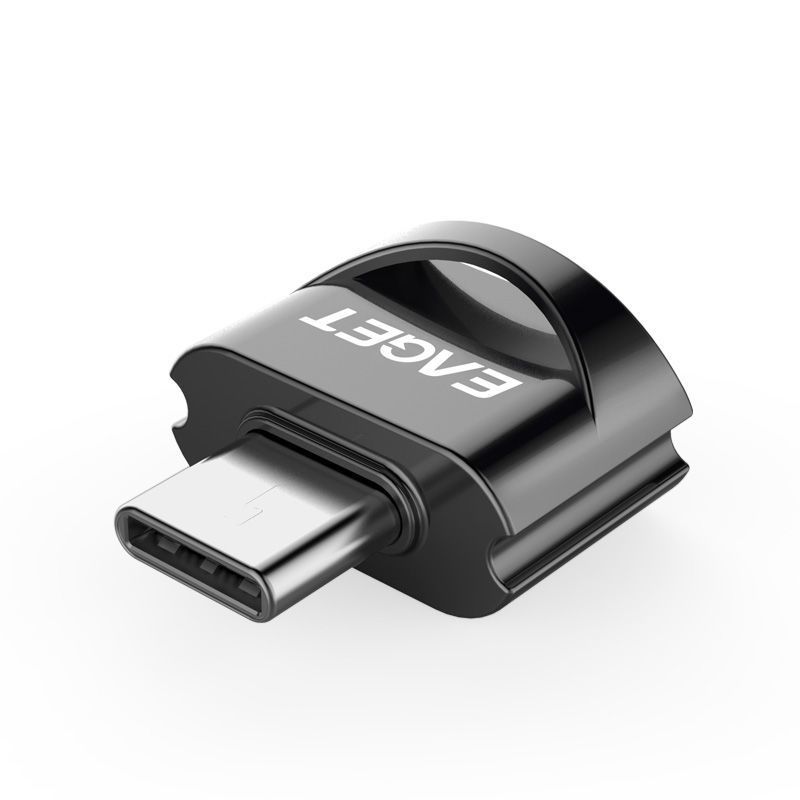 忆捷type-c转接头安卓转usb 3.0手机otg通用华为小米转换器 ez02-t[2.