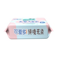 苏宁宜品X可爱多清爽洁肤柔超迷你婴儿手口清洁湿巾8片*8包