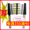 加厚升降铝合金人字梯子 家用关节梯伸缩梯 多功能工程折叠阁楼梯德国5S标准直梯3.8米 家用梯多功能折叠梯