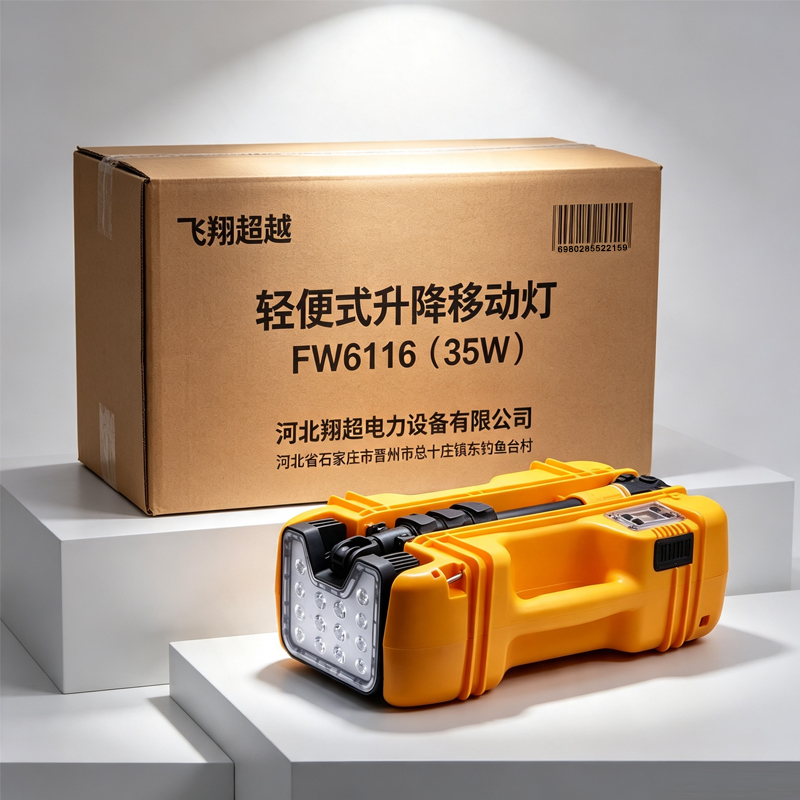 飞翔超越 轻便式升降移动灯 FW6116(35W) 套高清大图