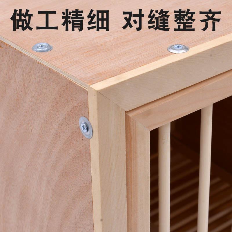 上翻门长60宽30高35 鸽具巢箱鸽子信鸽配对笼赛飞巢箱 木质巢箱配对笼