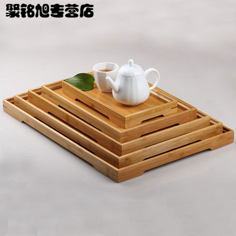 创意简约日式托盘茶托盘茶具茶盘茶壶托盘竹木制托盘杯子茶盘