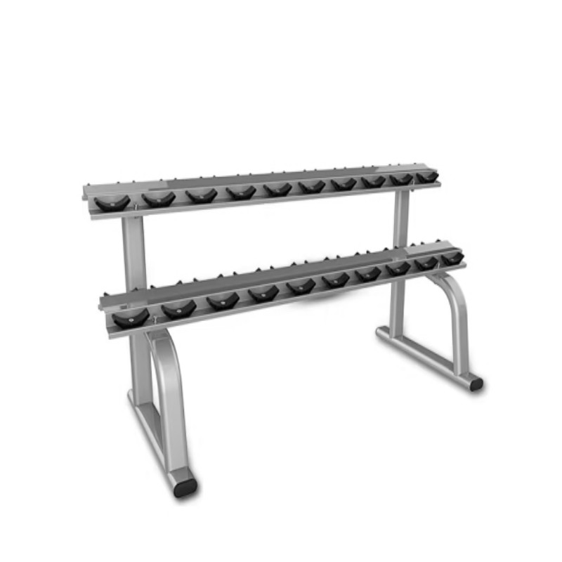 吉优JY-J030 双层哑铃架 JY-J030十副装商用哑铃架健身房力量训练