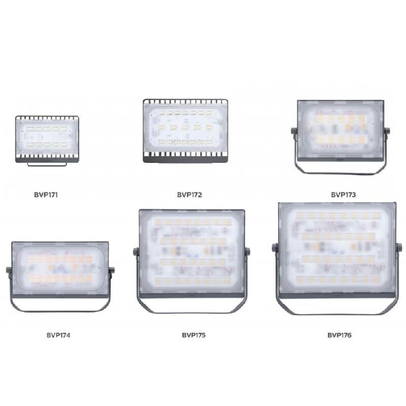 飞利浦明晖LED投光灯防水户外庭院路灯照明BVP175 150W 4000K IP65 IK07 EMC认证CQC认证高清大图