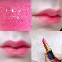 【七夕情人节礼物-送礼盒礼袋】汤姆福特(Tom Ford)TF口红 烈焰幻魅唇膏 经典黑管08#FLAMINGO玫红色