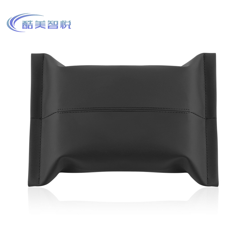 酷美智悦 黑色车载纸巾袋26*18cm KM-BH829 个高清大图
