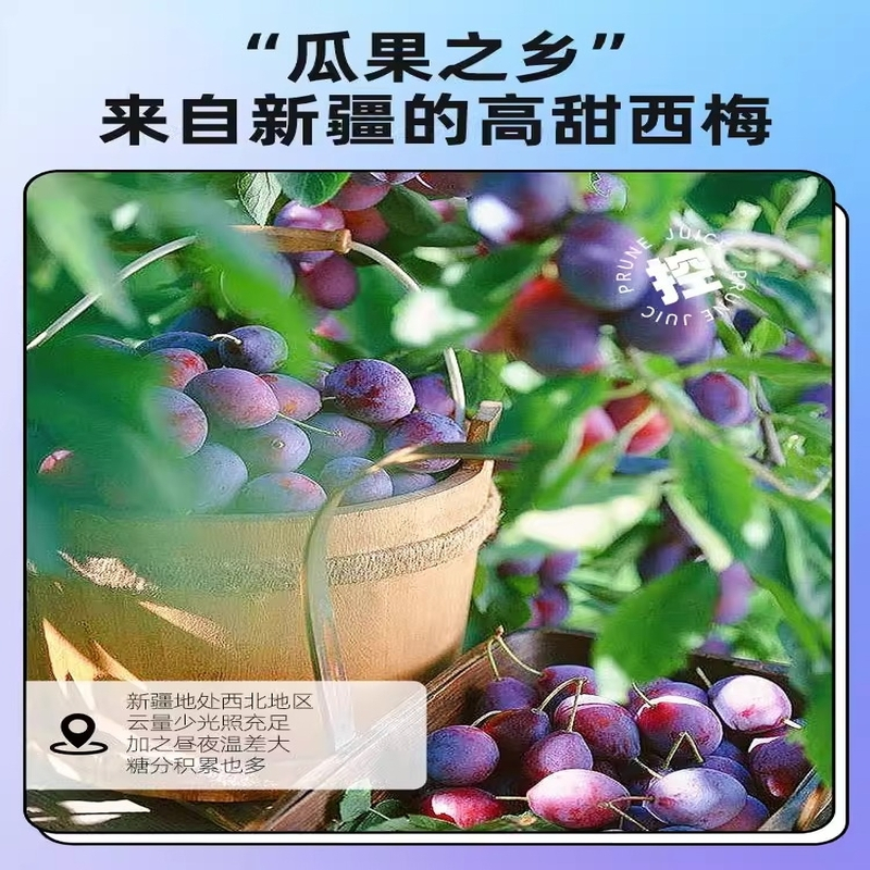 默小吉210ml(7袋)方盒装西梅原浆T