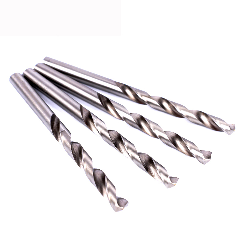 企购优品不锈钢直柄麻花钻头 木工金属钻铁电钻钻头 全磨制 5.0mm