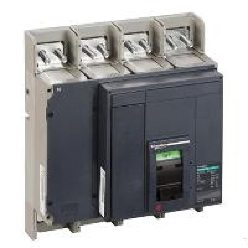 施耐德 Schneider Electric NS塑壳断路器NS800NA 4P 前置接线负荷开关(包装数量 1个)