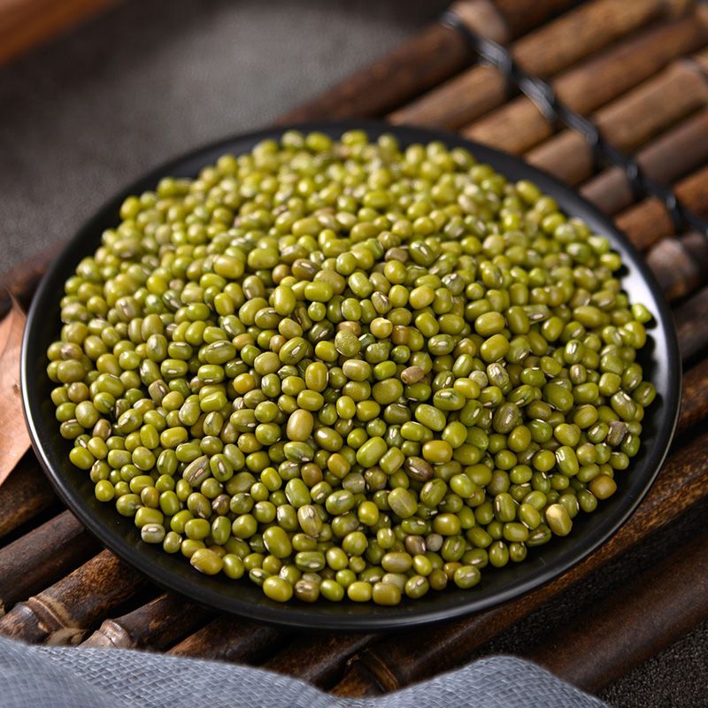 精选绿豆1斤东北绿豆五谷杂粮绿豆汤粥绿豆可脱皮去皮绿豆