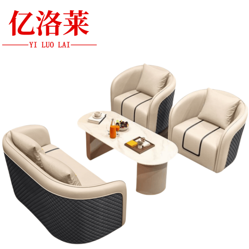 亿洛莱 沙发组合 A4 套高清大图