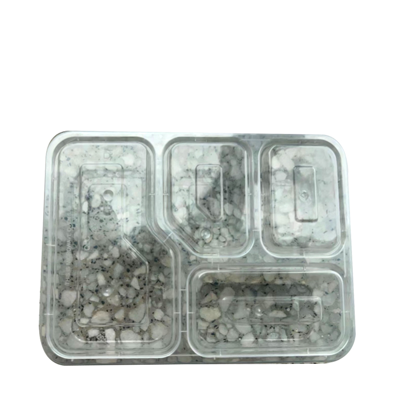 苏宁宜品推荐四格餐盒150套/箱