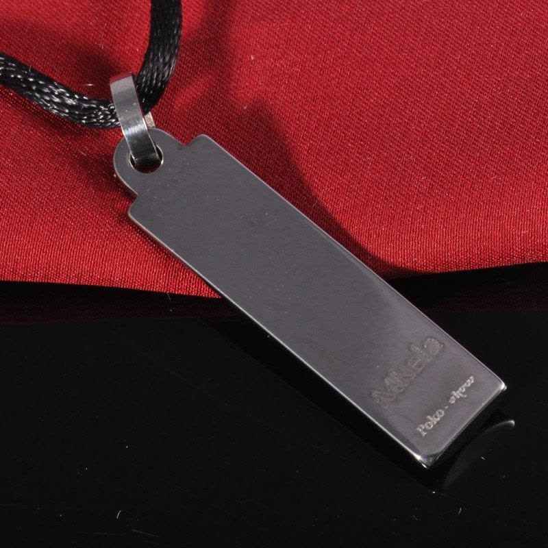 梦克拉Mkela 钨金情侣吊坠 爱 时尚男女款项坠图片