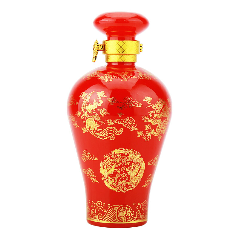 梅兰春 42度M1龙凤呈祥 500ml 6瓶整箱装[礼盒]芝麻香型 白酒 中华老字号[买1箱礼盒装赠1箱光瓶装]