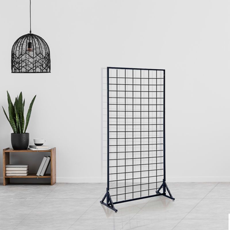 黑色定制尺寸颜色网片网格加粗铁丝网架挂钩网架展示架幼儿园作品展示