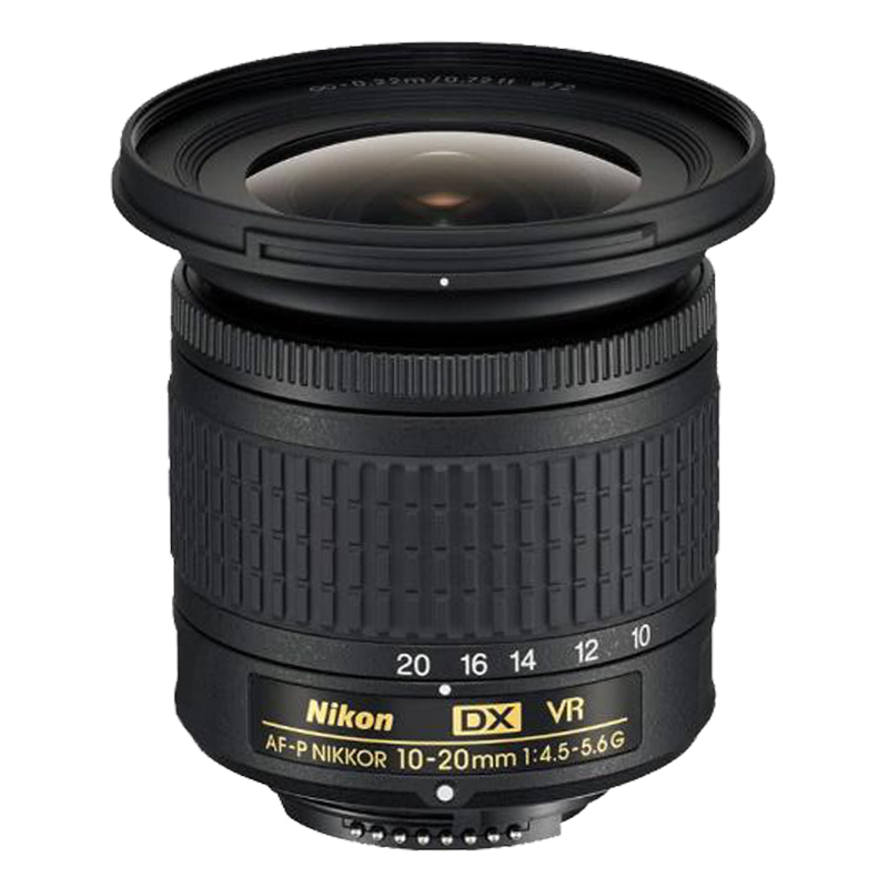 尼康/Nikon 新款镜头 AF-P DX 尼克尔 10-20mm f/4.5-5.6G VR 广角变焦镜头