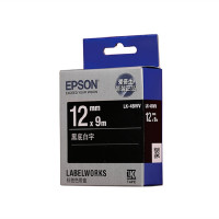 爱普生(EPSON) 黑底白字原装色带 LK-4BWV (单位:根)