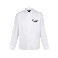 VERSACE JEANS COUTURE 范思哲 男士棉质长袖衬衫 B1GWA6R5 30422