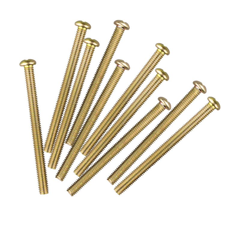 M4开关面板插座加长螺丝国标开关加长螺钉拉手螺丝钉 M4*1公分(1斤约450个) 半斤(数量减半)