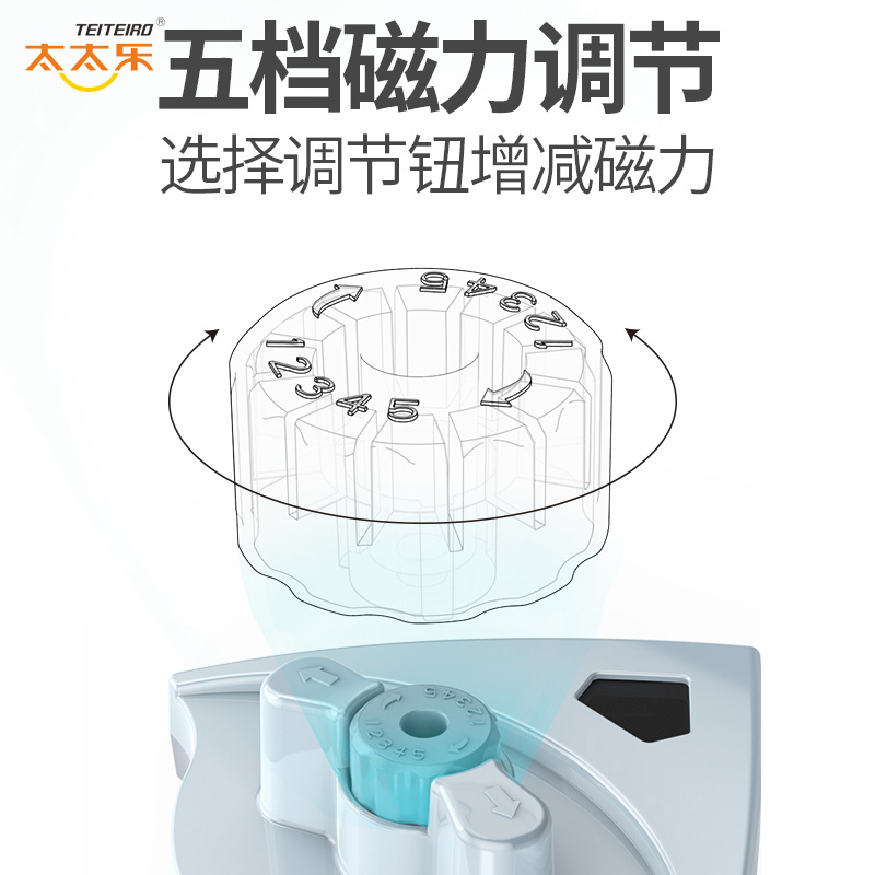 正品太太乐可调磁双面擦玻璃器单层双层中空三层加厚擦窗器刮玻璃擦窗户玻璃刮擦窗器双层玻璃3-26调节防夹手[送108配件]高清大图