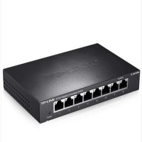TP-LINK SG1008D 8口千兆交换机钢壳网络监控分线器分流器家用宽带分流个八孔全1000M网口以太网分配