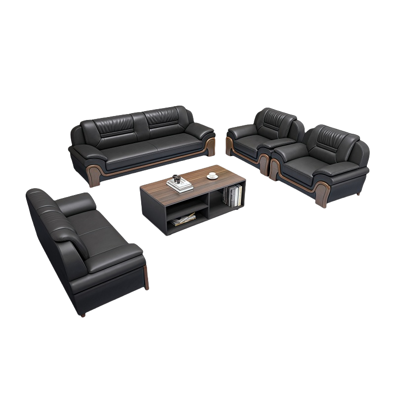 晨磊 沙发茶几组合 1+1+2+3+茶几 套高清大图