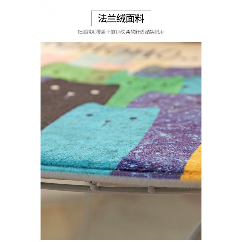 美帮汇冬季海绵软装垫办公室学生透气椅垫子汽车座垫餐椅垫防滑高清大图