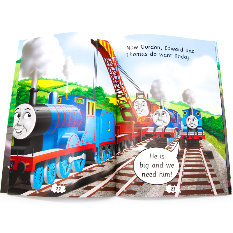 [正版]托马斯和朋友们Thomas and Friends The Big Job英文原版分级阅读入门级Reading高清大图