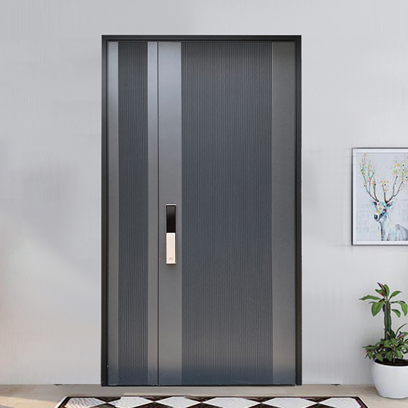 古达定制别墅大门铸铝门盗门家用豪华入户子母门装甲门门轻奢进户门