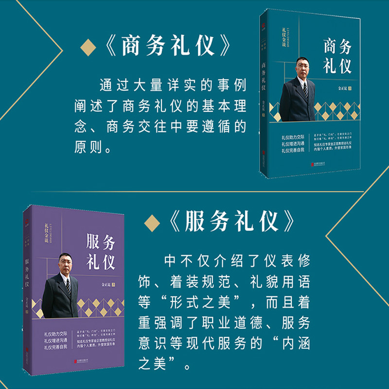 [正版]2020新版金正昆礼仪书籍全套7册公关+公务+商务+服务+社交+国际+职场礼仪 金正昆讲政务礼仪你的形象价值百万高清大图