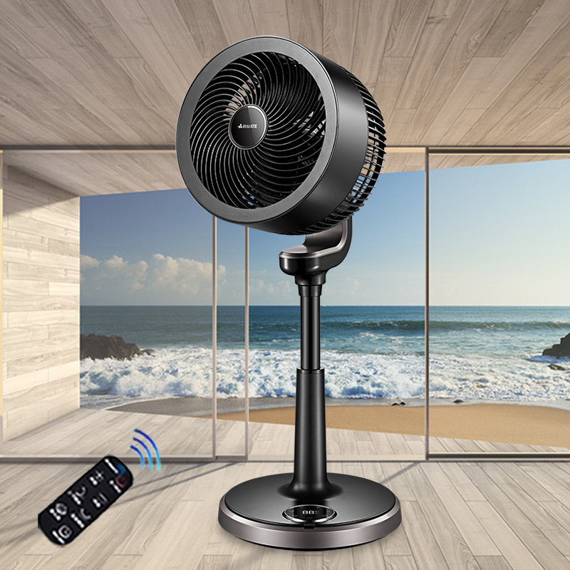 天鹅款CA23-RD7白 艾美特空气循环扇涡轮对流电风扇落地无叶家用立式台式小电扇高清大图