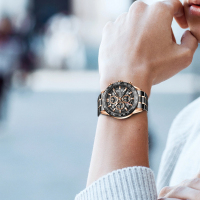 梭伦(SOLLEN)手表男式防水日历钢带石英表男士多功能手表男商务学生腕表时尚男表休闲精钢SL-711