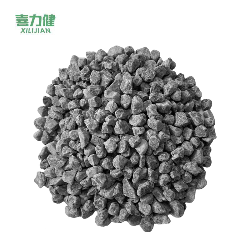 喜力健 天然砾石 1*2CM-深灰色不打磨 袋高清大图