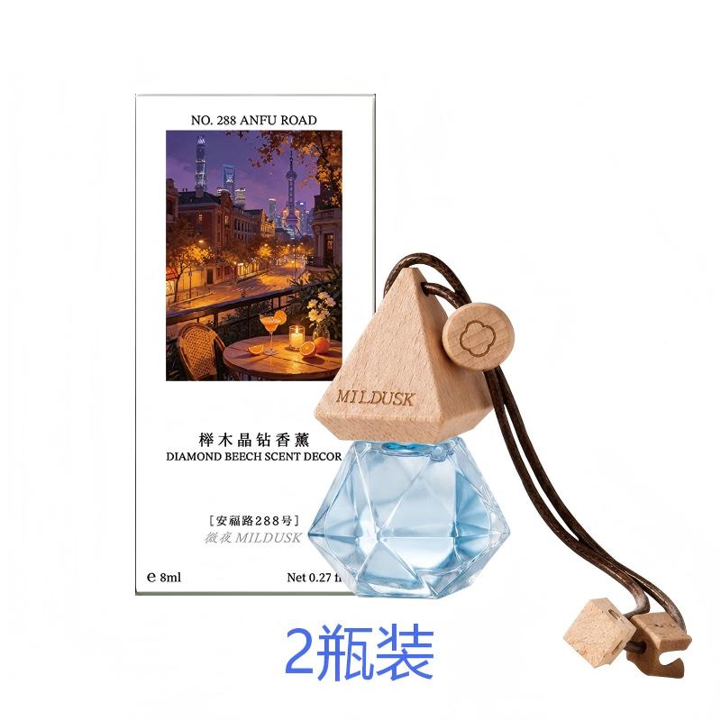 观瑰 竹木晶钻车载香薰挂式香薰高清大图