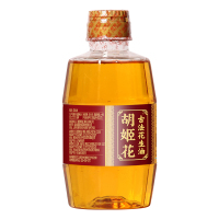 胡姬花古法小榨花生油4L(400ml*10)小瓶组合装宿舍 家用凉拌炒菜 烧烤串野餐小瓶食用油